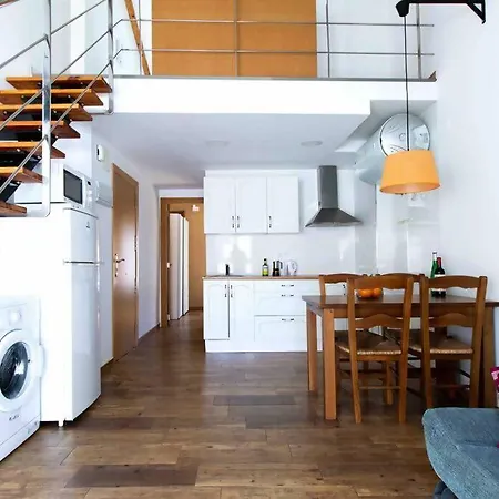 Апартаменты Acogedor Duplex Con Terraza Interior En La Playa